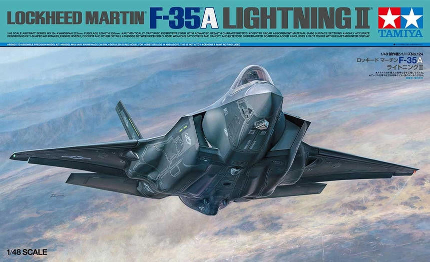 Tamiya 1/48 F-35A Lightning II 61124